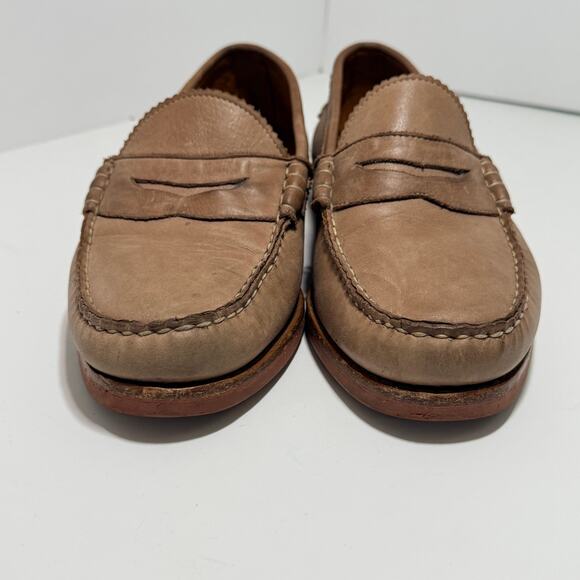 Allen Edmonds Sedona Cushioned Brown Leather Loafers Men\'s Size 10.5 *flaw main image 6